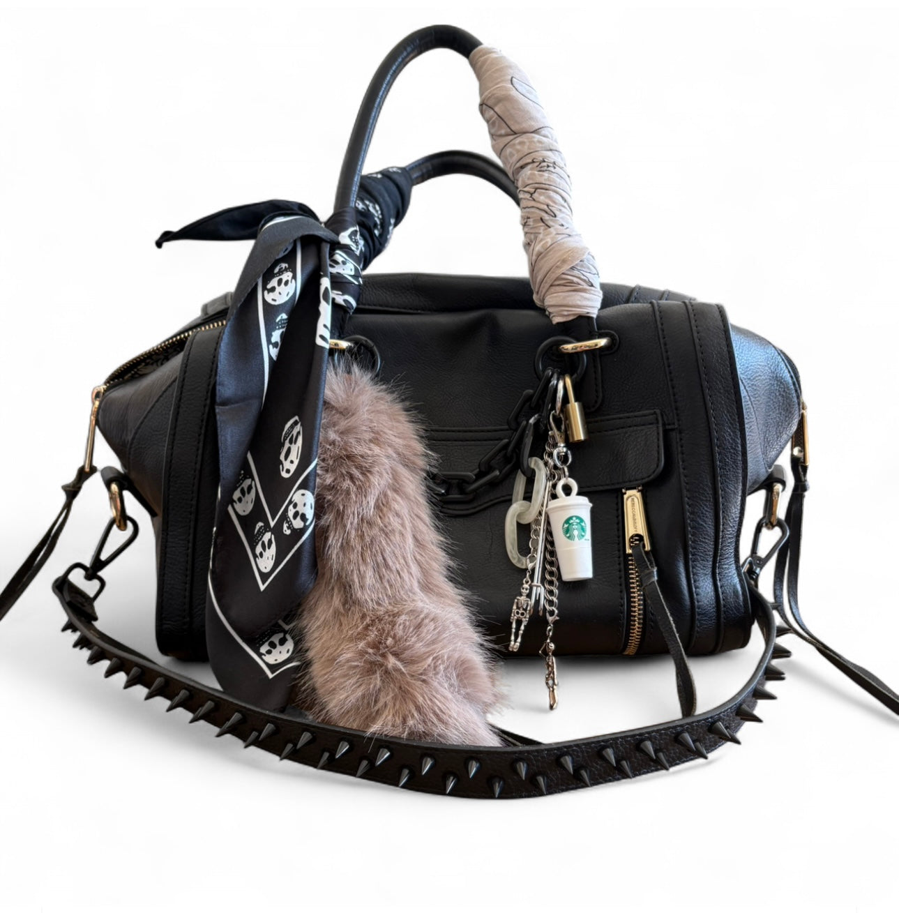 Blackout Studded Shoulder Strap